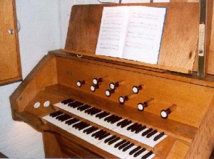Speeltafel van het orgel